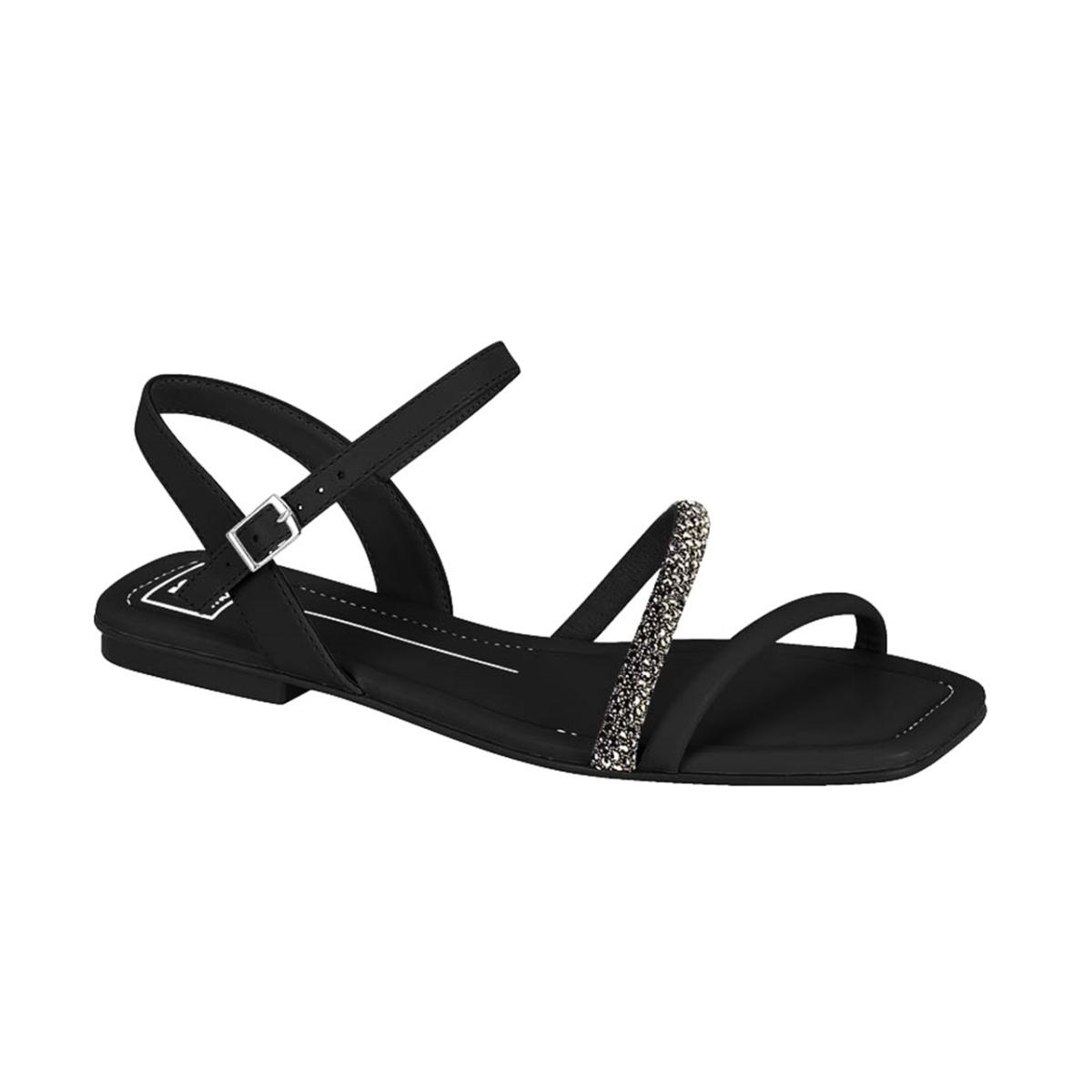 Imagem 1 do produto Sandália Feminina Strass Moleca 022141