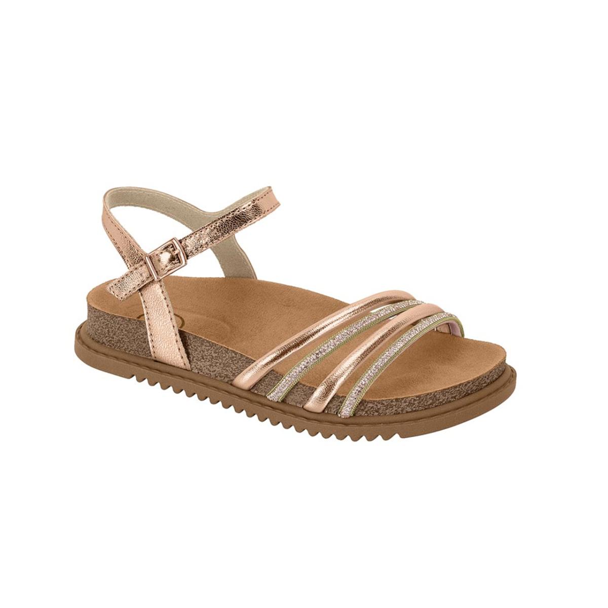 Imagem 1 do produto Papete Infantil Metalizada Ouro Rosado Molekinha 020782