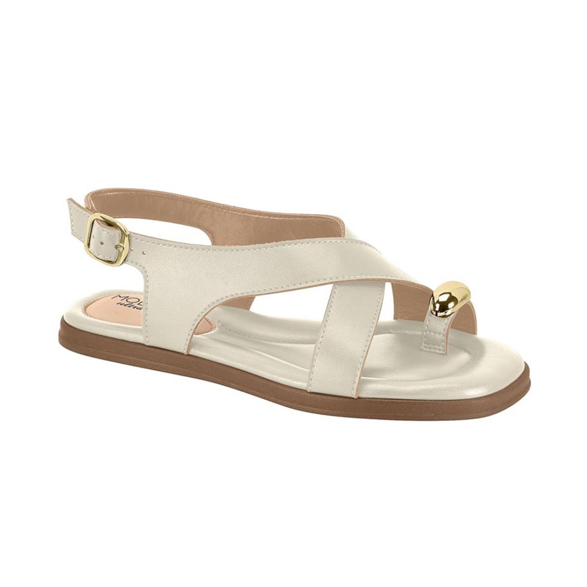Imagem 1 do produto Sandália Feminino Ultraconforto Tiras Cruzadas Modare 022589