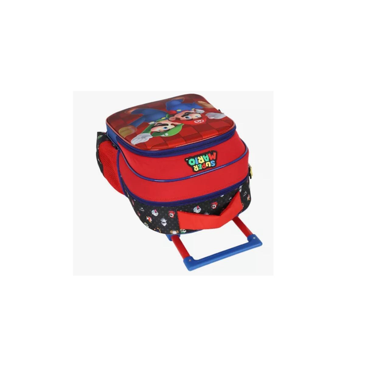 Imagem 5 do produto Mochila Escolar Super Mário Rodinha Luxcel 020341
