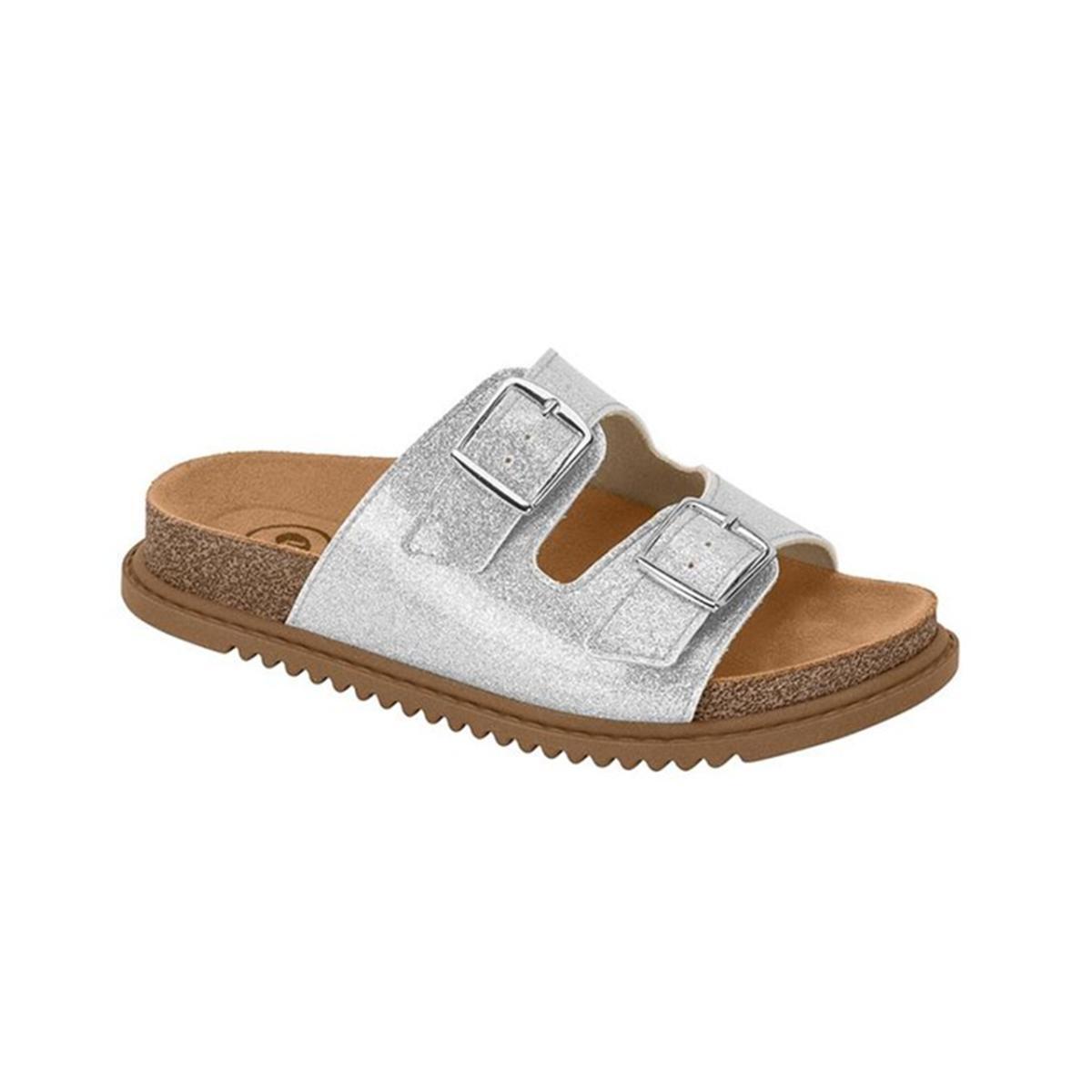 Imagem 1 do produto Tamanco Metalizado Birken Infantil Molekinha 020781