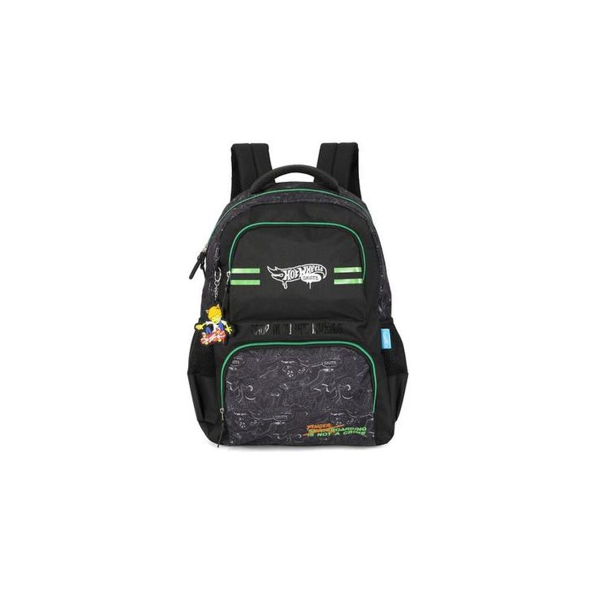 Imagem 1 do produto Mochila Juvenil Hot Wheels Skate Luxcel 021767