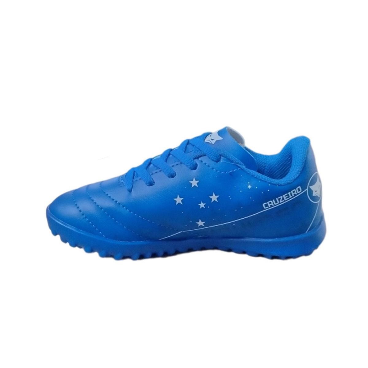 Imagem 2 do produto Chuteira Society Infantil Cruzeiro Oficial OXN 022879