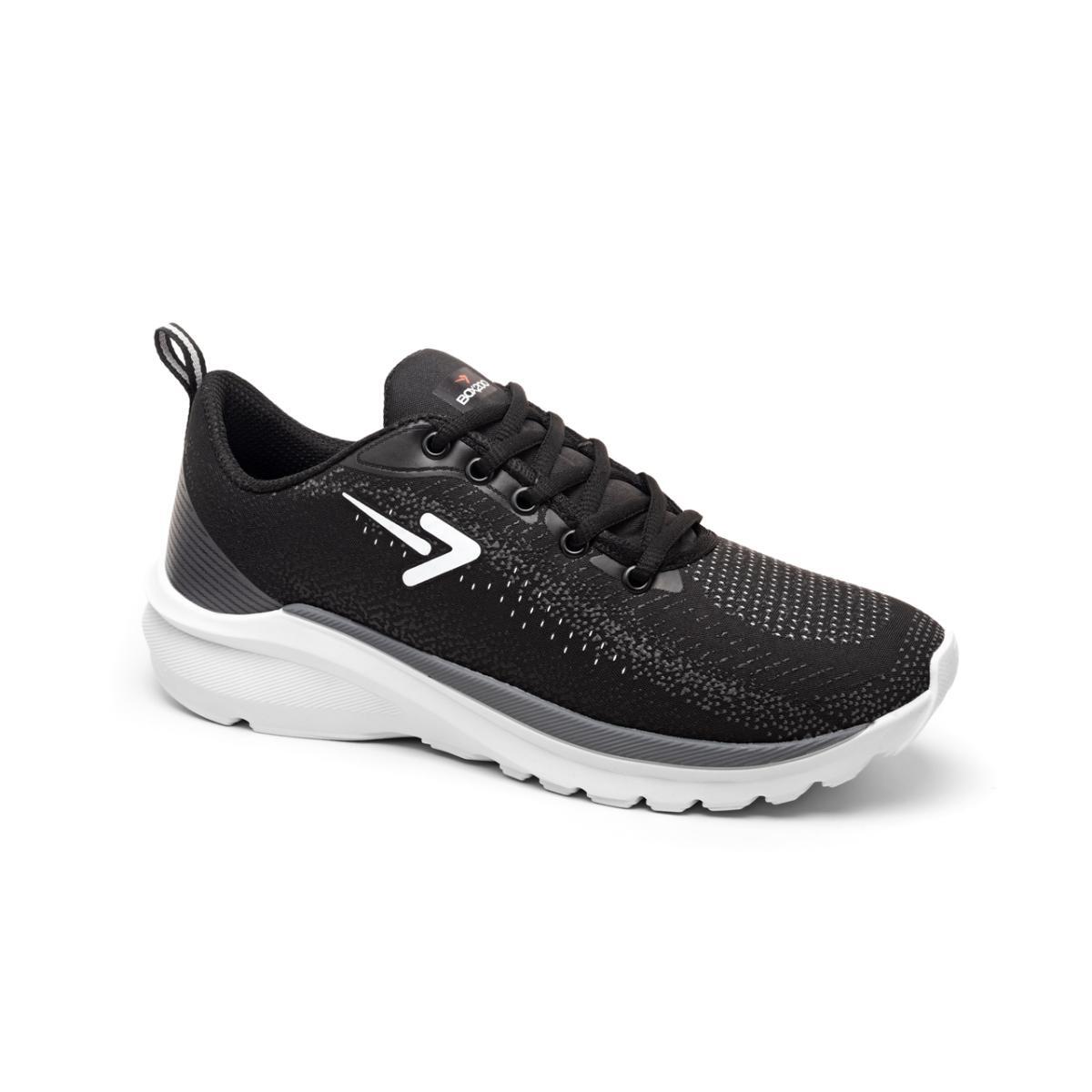 Imagem 1 do produto Tênis Esportivo Infantil Unissex Preto/Branco Box 200