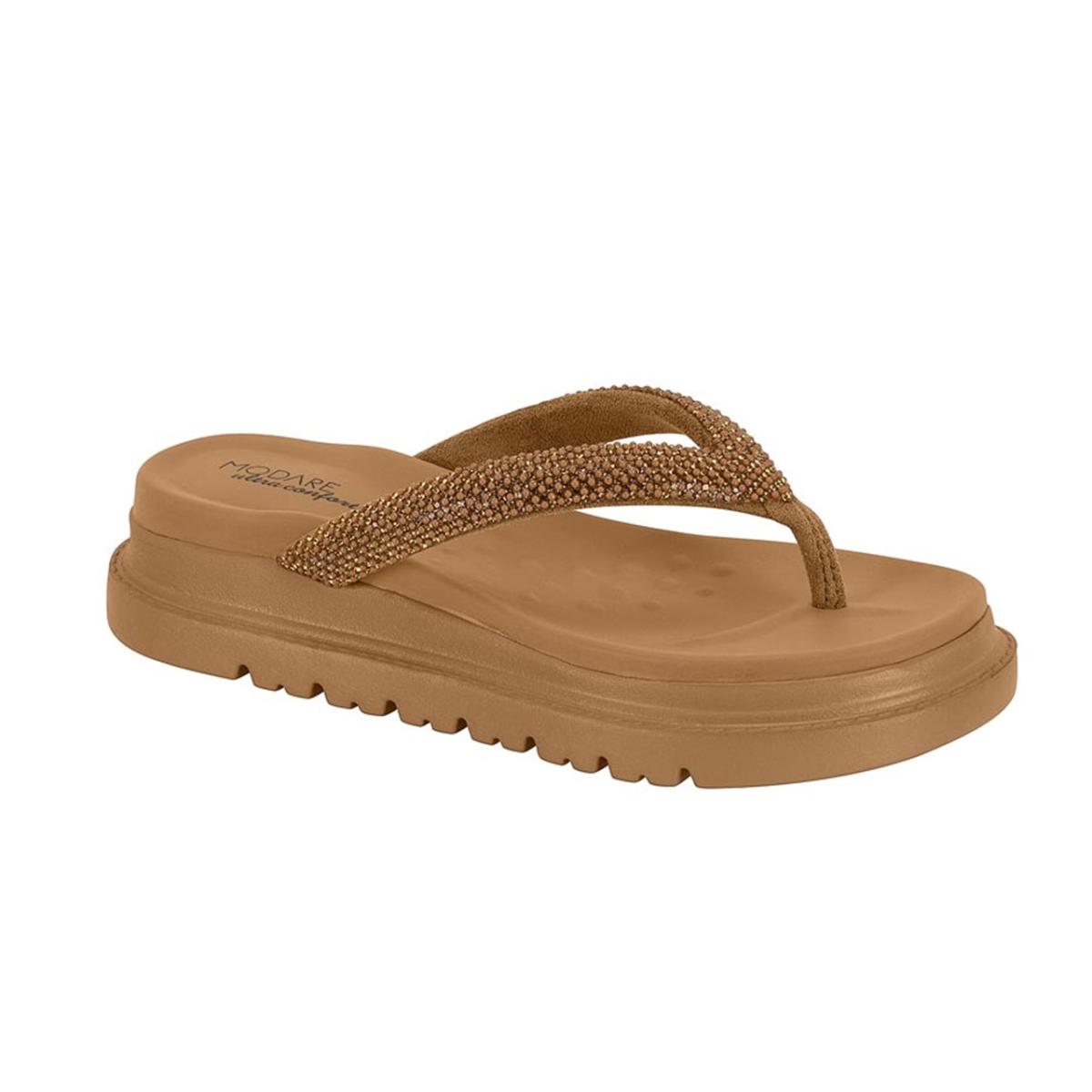 Imagem 1 do produto Tamanco Strass Flatform Strass Modare 022593