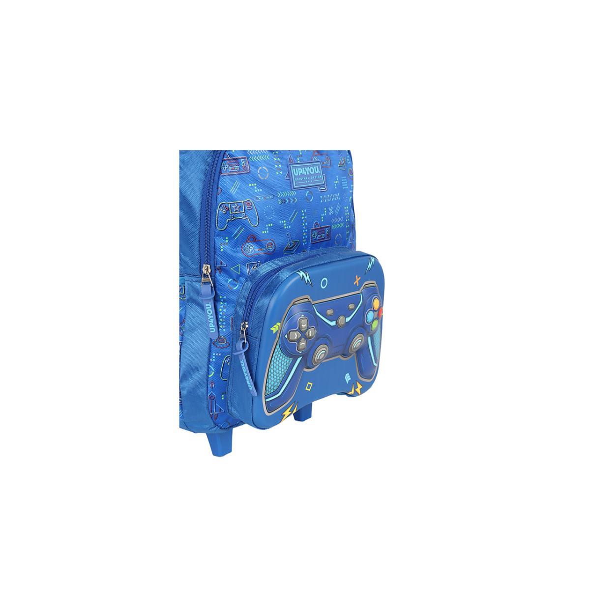 Imagem 4 do produto Mochila Rodinha Gamer Alto Relevo Up4you 020514