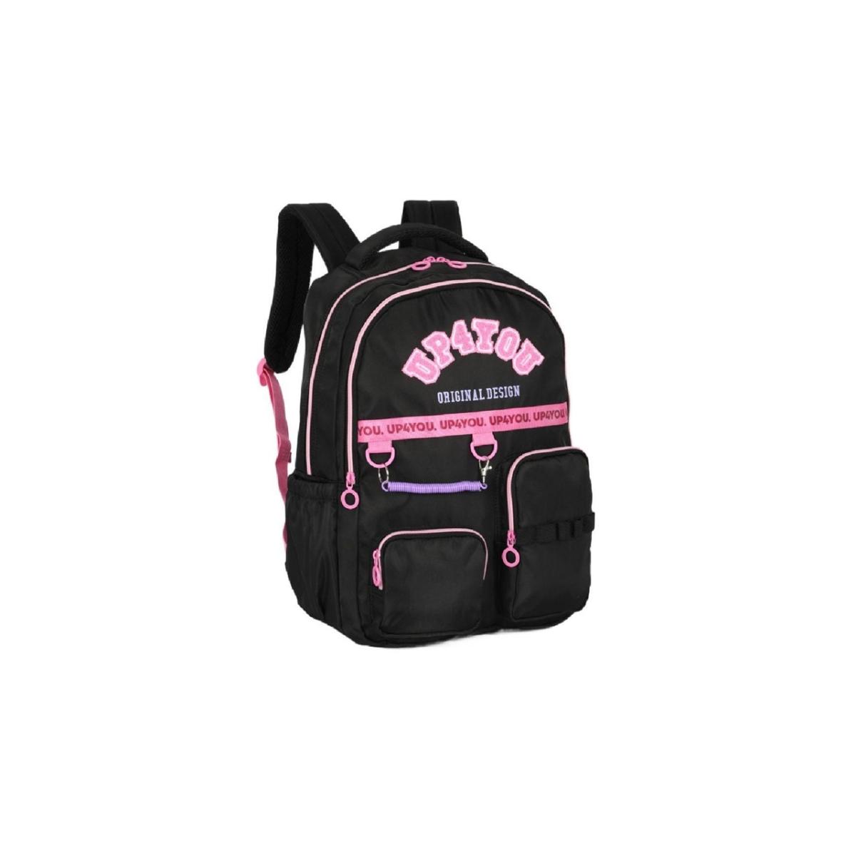 Imagem 1 do produto Mochila Juvenil Feminina Logo Bordada Up4you 022467
