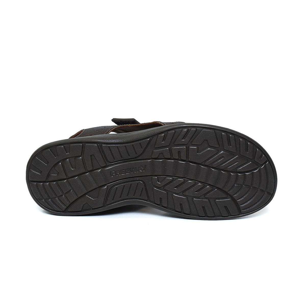 Imagem 4 do produto Sandália Masculina Couro Texas Pinhão Freeway 019872