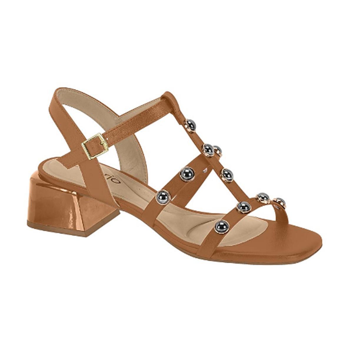 Imagem 1 do produto Sandália Saltinho Bloco Spike Beira Rio 021295