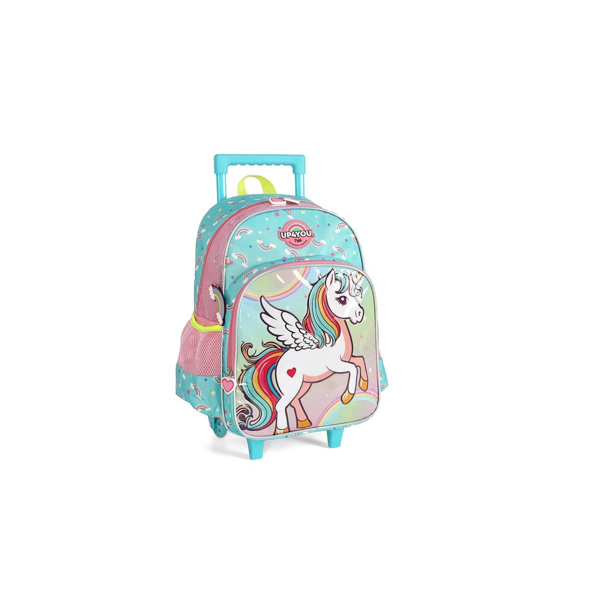 Imagem 4 do produto Mochila Escolar Rodinha Unicórnio Up4you 021659