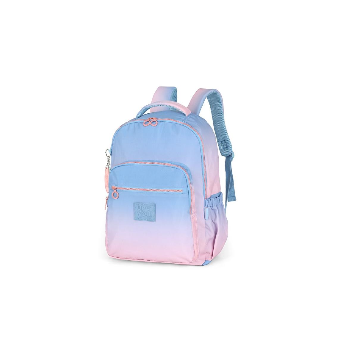 Imagem 2 do produto Mochila Costas Juvenil Crinkle Bicolor Luara Up4you 021765
