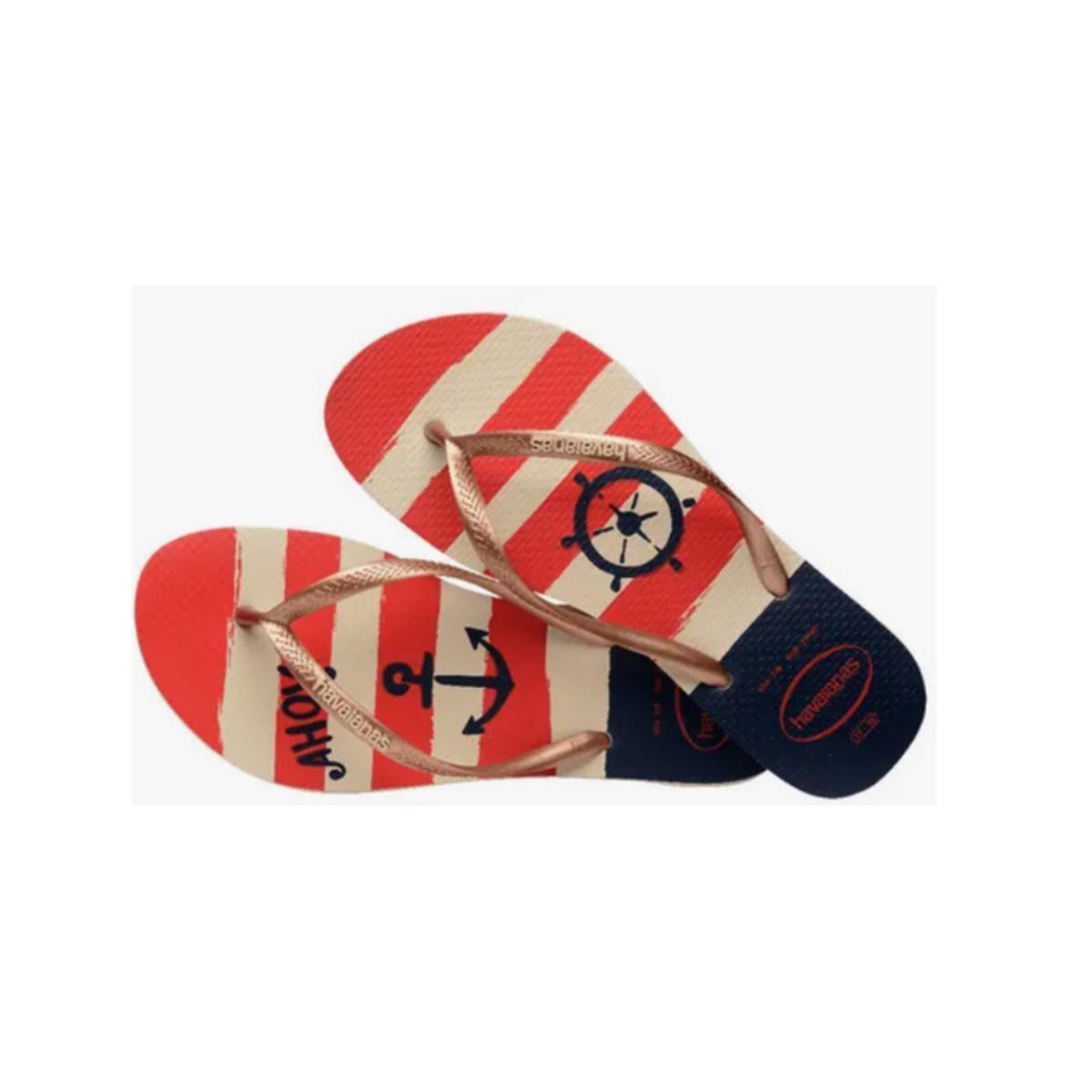 Imagem 3 do produto Chinelo Feminino Slim Nautical Havaianas 018905
