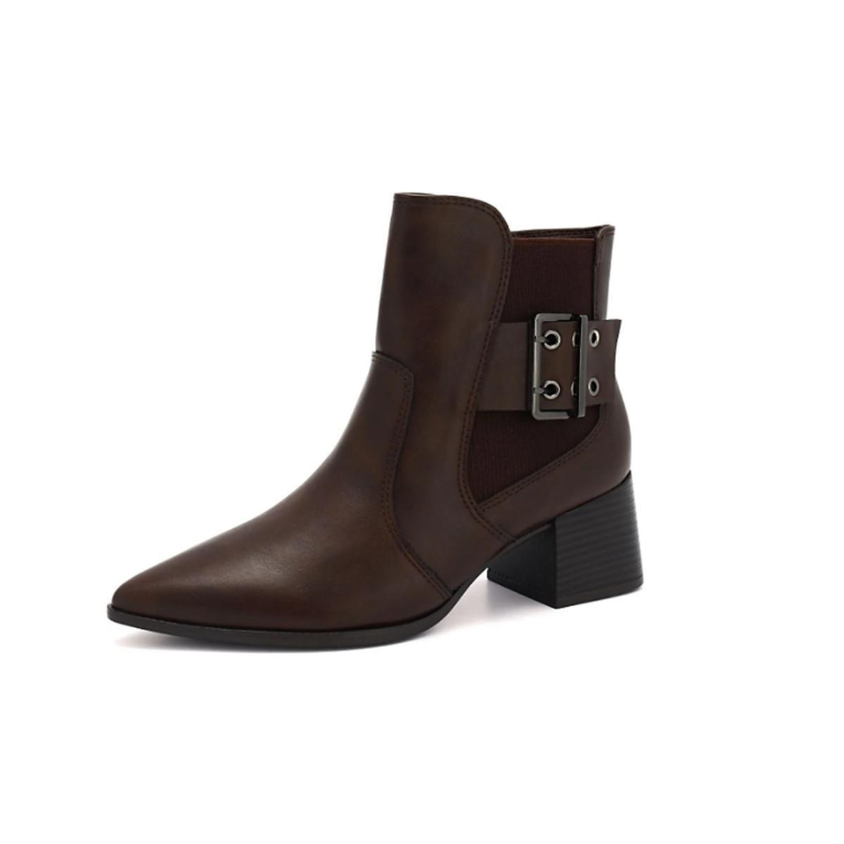 Imagem 2 do produto Bota Feminina Cano Curto Fivela Ramarim 020985