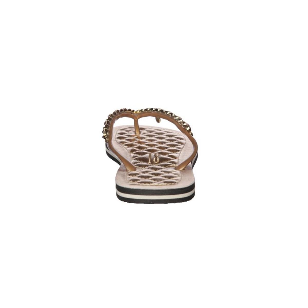 Imagem 4 do produto Chinelo Feminino Corrente Metalizado Santa Lolla 022638