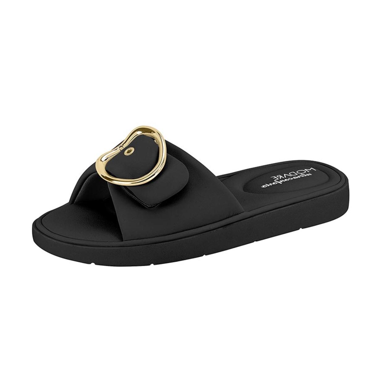 Imagem 2 do produto Papete Ultraconforto Feminina Fivela Modare 022770