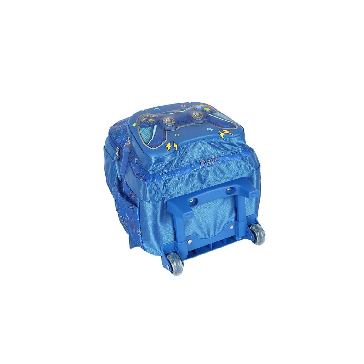 Imagem 6 do produto Mochila Rodinha Gamer Alto Relevo Up4you 020514