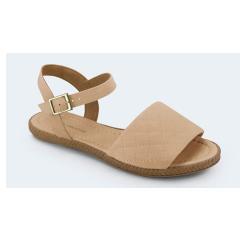 Thumbnail 1 do produto Sandália Feminina Tira Única Nude Della Vecchia