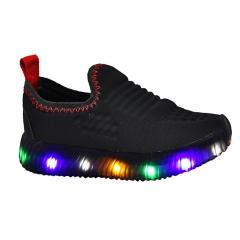 Thumbnail 1 do produto Tênis Infantil Masculino Led Preto Batatinha