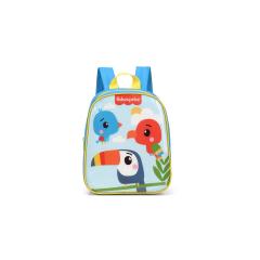 Thumbnail 1 do produto Mini Mochila Escolar Infantil Azul/Amarelo Fisher-Price