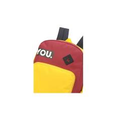 Thumbnail 4 do produto Mochila Unissex Juvenil Costas Vermelho/Amarelo Up4you