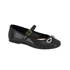 Thumbnail 1 do produto Sapatilha Verniz Preta Laço Molekinha