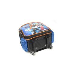 Thumbnail 6 do produto Mochila Infantil Masculina Rodinha Boruto Preto/Azul/Laranja Luxcel