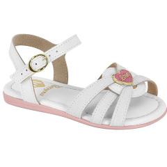 Thumbnail 1 do produto Sandalia Infantil Glitter Branca Feminina Branca Molekinha
