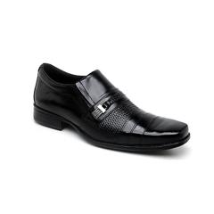 Thumbnail 1 do produto Sapato Masculino Social Fivela Couro Preto Andar Shoes