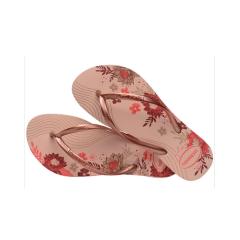 Thumbnail 2 do produto Chinelo Feminino Slim Floral Rosa Ballet Havaianas