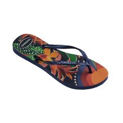 Thumbnail 1 do produto Chinelo Feminino Slim Tropical Azul Havaianas