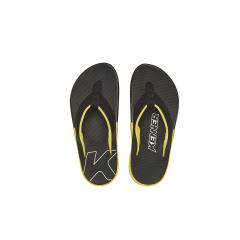 Thumbnail 2 do produto Chinelo Masculino Gel DIJ-04 Preto/Amarelo Kenner
