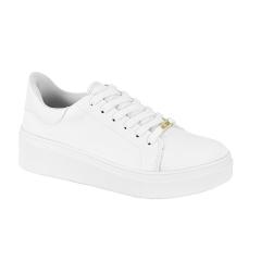 Thumbnail 1 do produto Tênis Feminino Casual Flatform Branco Vizzano 018415