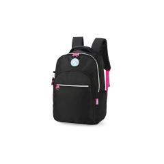 Thumbnail 4 do produto Mochila Barbie Juvenil Laptop Preta/Pink Luxcel