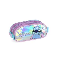 Thumbnail 4 do produto Estojo Triplo Holográfico Love Stitch Luxcel 021663