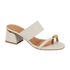 Thumbnail 1 do produto Tamanco Feminino Dedo Salto Bloco Vizzano 020952