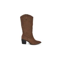 Thumbnail 3 do produto Bota Western Bordada Camurça Via Marte 022551