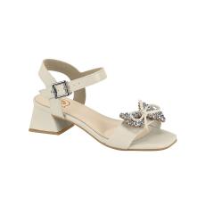 Thumbnail 1 do produto Sandália Infantil Saltinho Laço/Strass Molekinha 021934