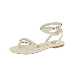 Thumbnail 2 do produto Rasteirinha Feminina Apilque Metalizado Moleca 022047