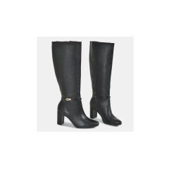 Thumbnail 3 do produto Bota Feminina Couro Cano Longo Salto Via Marte 021174