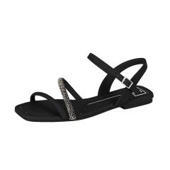 Thumbnail 2 do produto Sandália Feminina Strass Moleca 022141