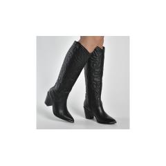 Thumbnail 4 do produto Bota Cano Longo Western Bordada Via Marte 022525