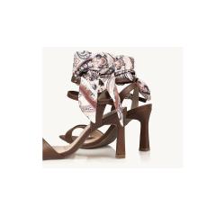 Thumbnail 5 do produto Sandália Bico Folha Salto Lenço Removível  Mariotta 022344