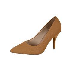 Thumbnail 2 do produto Scarpin Salto Fino Camel Beira Rio 021159
