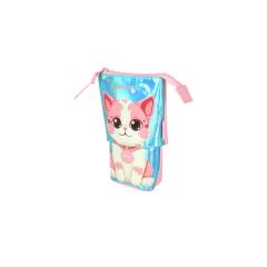 Thumbnail 2 do produto Estojo Escolar Que Desliza Gatinha Up4you 022458