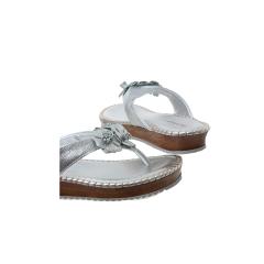 Thumbnail 2 do produto Tamanco Feminino Metalizado Flores Bottero 020189