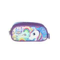 Thumbnail 1 do produto Estojo Infantil Unicórnio Triplo Up4you 020694