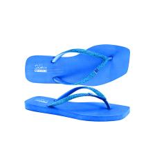 Thumbnail 1 do produto Chinelo Bico Quadrado Turquesa Glitter Ramarim 020851