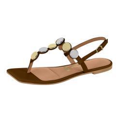 Thumbnail 2 do produto Sandália Bico Quadrado Pelica Vizzano 021005