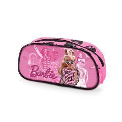 Thumbnail 1 do produto Estojo Escolar  Feminino Barbie Rosa Luxcel