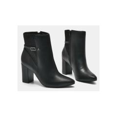 Thumbnail 2 do produto Bota Feminina Salto Grosso Brilho Via Marte 021258